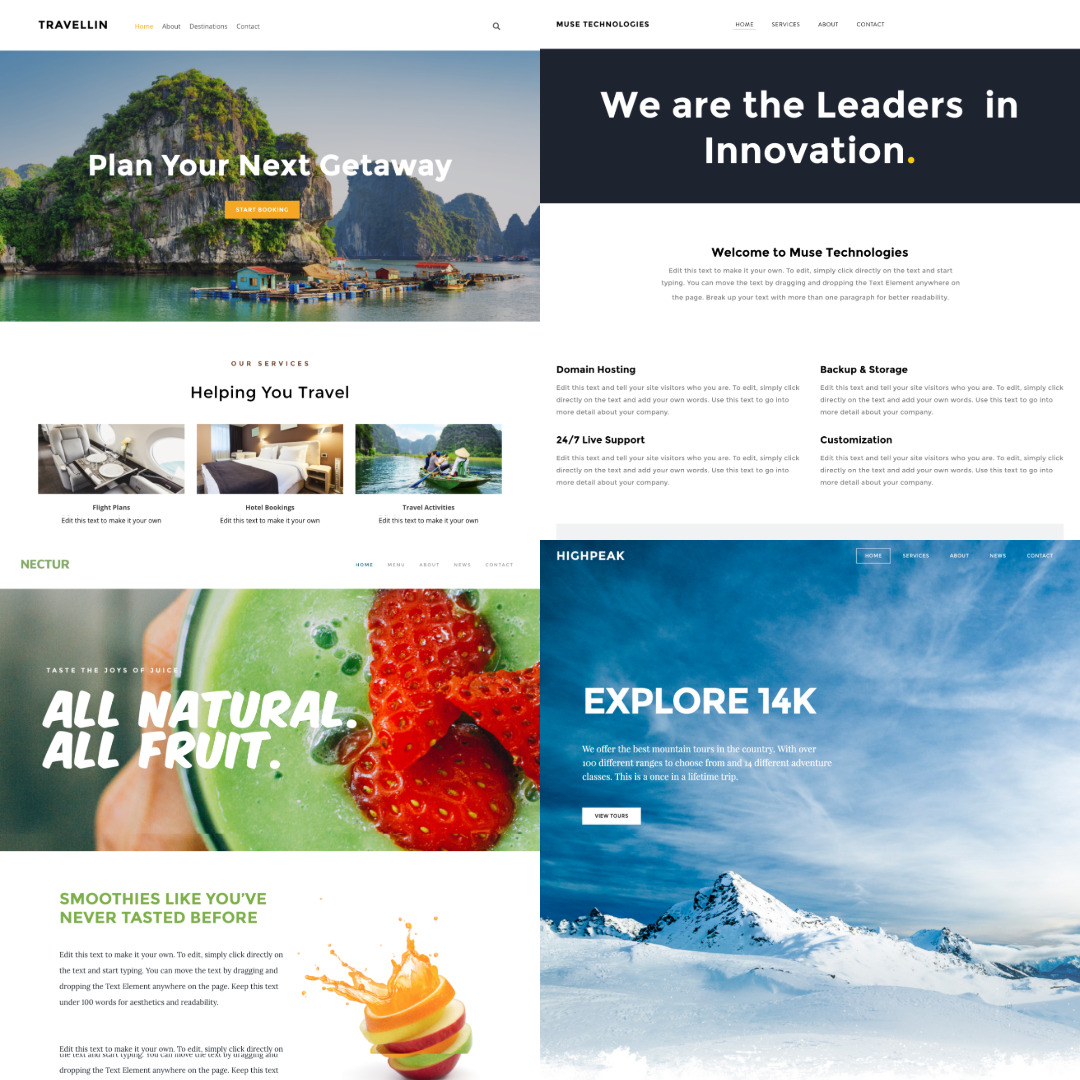 Business themes collection image