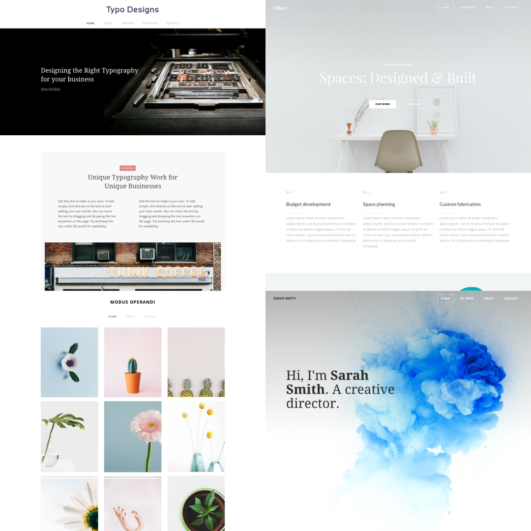 Portfolio themes collection image